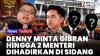 Denny Indrayana Desak MK Hadirkan Gibran dalam Sidang Sengketa Ijazah