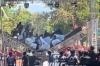 Viral Panggung Event Drag Bike di Bondowoso Ambruk, Tamu Undangan Berjatuhan
