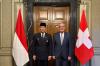 Menko AHY Bertemu Presiden Swiss Guy Parmelin, Sampaikan Salam Hangat Presiden Prabowo
