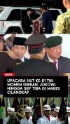 Upacara HUT ke-81 TNI: Gibran, Jokowi hingga SBY Tiba di Mabes Cilangkap