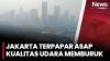 Kualitas Udara Jakarta Memburuk, Gubernur Pramono Anung Siagakan 31 RS dan Ratusan Puskesmas