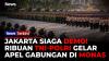 Polda Metro Jaya Kerahkan Ribuan Personel Amankan 26 Aksi Demo di Jakarta