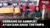Gerbang Sekolah di Cianjur Ambruk Timpa Siswi dan Wali Murid Saat Berteduh dari Hujan