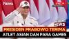 Prabowo Panggil Atlet Peraih Medali Asian Games dan Para Games ke Istana, Bonus Menanti