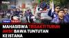 Kawal Aspirasi Rakyat! Mahasiswa Trisakti Turun ke Jalan, Bawa 3 Tuntutan untuk Pemerintah