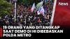 19 Orang yang Ditangkap Saat Demo di Bundaran HI Akhirnya Dibebaskan Polisi
