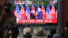 Foto-Foto Bersejarah Pertemuan Donald Trump dan Kim Jong Un di Singapura - Bagian 7