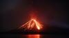 Indahnya Letusan Lava Gunung Anak Krakatau - Bagian 1