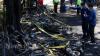18 Sepeda Motor Pelajar SMKN 6 Surabaya Hangus Terbakar saat Parkir - Bagian 2