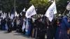 Massa Protes Pembakaran Bendera Berdatangan ke Kantor Kemenko Polhukam - Bagian 5