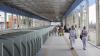 Pejalan Kaki Mulai Melintasi Skybridge Tanah Abang
