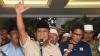Ekspresi Sandiaga Uno saat Prabowo Deklarasi Kemenangan 62 Persen - Bagian 4