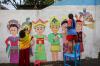 Keluarga Winy Sambut HUT RI dengan Membuat Mural Keberagaman Budaya - Bagian 1