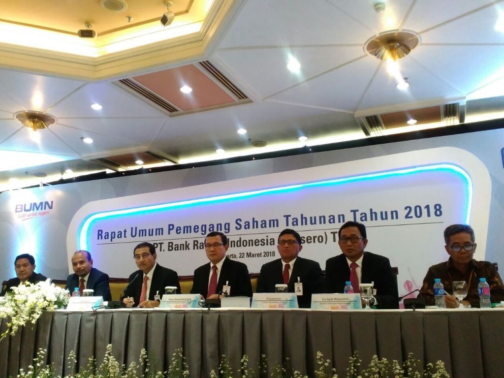 Gelar RUPST, BRI Tebar Dividen Sebesar Rp13,04 Triliun
