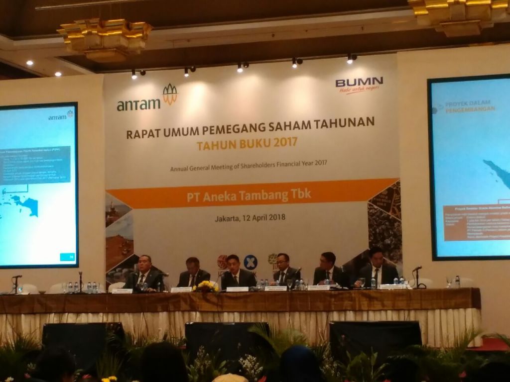 Antam Bagikan Dividen Rp48 Miliar ke Pemegang Saham