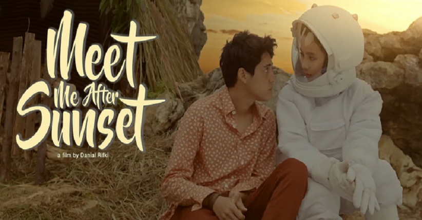 Pemain Film Meet Me After Sunset Meet and Greet di SMAN 46 Jakarta