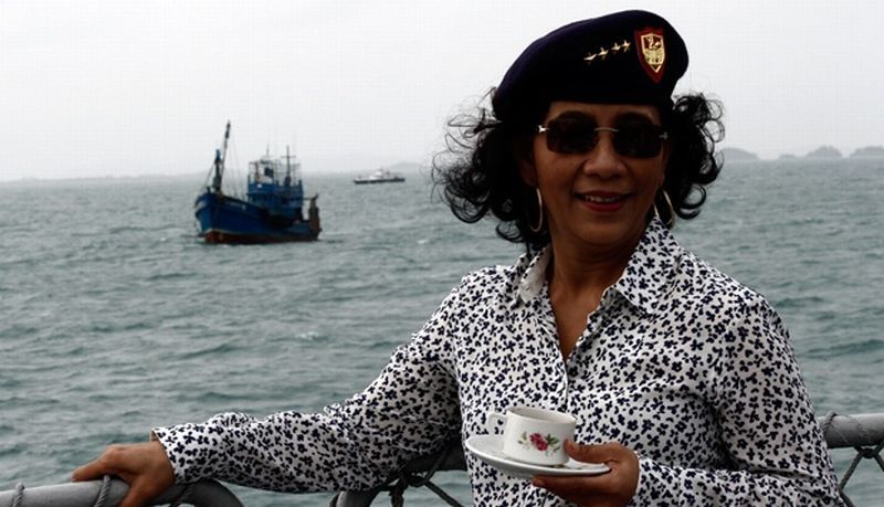 Menteri Susi Tenggelamkan 125 Kapal Illegal Fishing, Mayoritas Asing