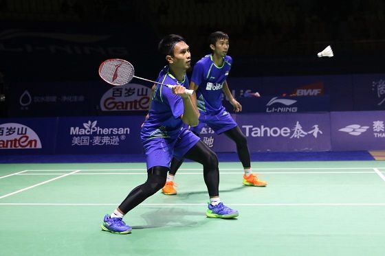 Ahsan/Rian Takluk, All Indonesian Final Batal