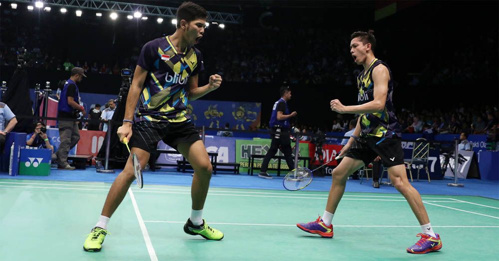 Tak Diunggulkan, Fajar/Rian Bawa Pulang Titel Malaysia Masters 2018