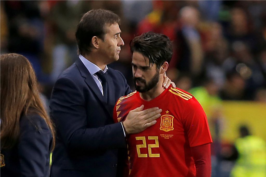 Lopetegui: Isco Belum Mengeluarkan Seluruh Kemampuan Terbaiknya