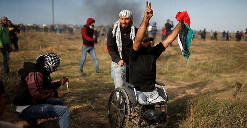 Israel Selidiki Tewasnya Demonstran Palestina Penyandang Cacat