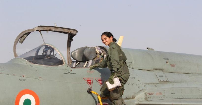 Ini Pilot Wanita India Pertama yang Terbangkan Jet Tempur