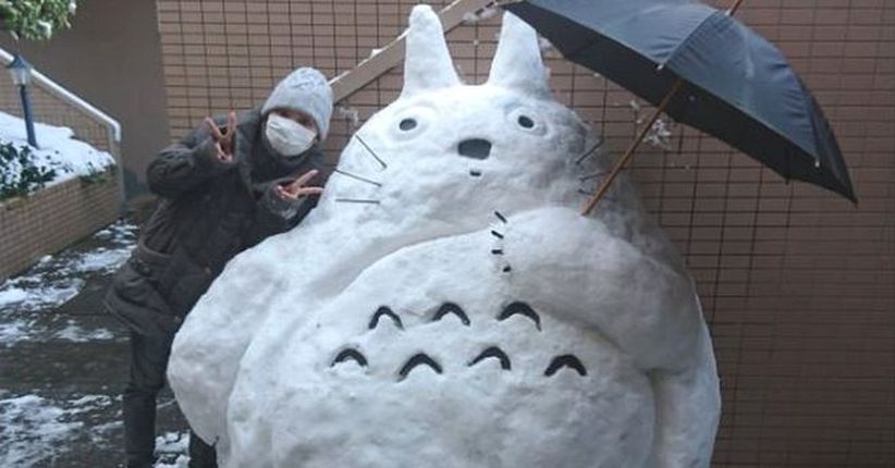 Dilanda Suhu Terdingin, Ini Boneka-Boneka Salju Menakjubkan di Jepang