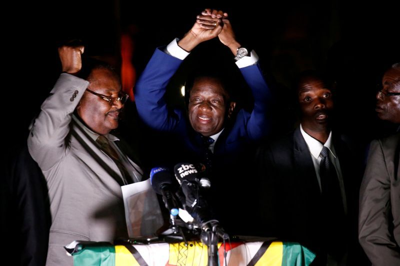 Siap Gantikan Mugabe, Mnangagwa: Suara Rakyat Suara Tuhan