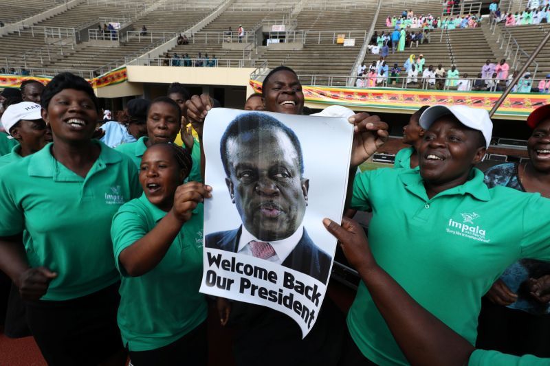 Mugabe Mundur, Hari Ini Zimbabwe Punya Presiden Baru
