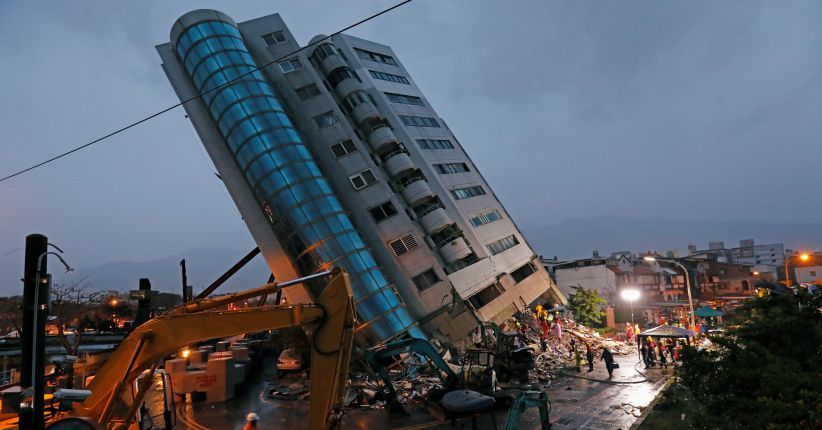 Gempa Bumi Taiwan, Gedung-Gedung yang Miring Mulai Dihancurkan