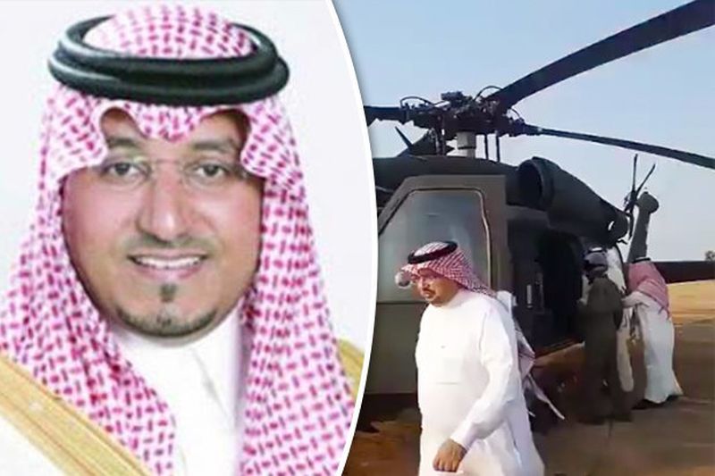 Pangeran Arab Saudi Tewas dalam Kecelakaan Helikopter