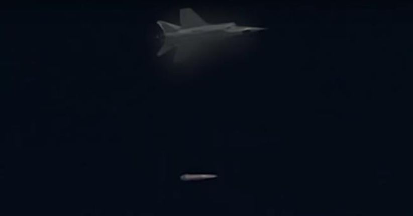 Ditembakkan dari Jet Tempur, Rusia Sukses Uji Coba Rudal Hipersonik
