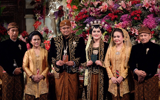 Deretan Gaya Selebriti di Pernikahan Putri Jokowi
