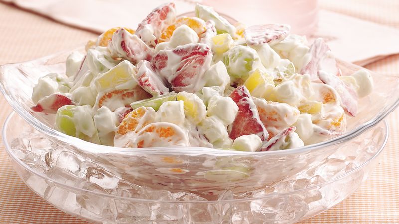 Menu Sehat, Salad Buah dengan Toping Keju untuk Bekal Kantor
