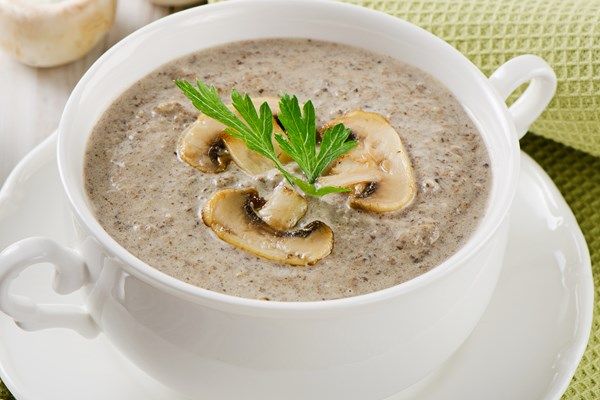 Krim Sup Mushroom Lezat untuk Vegetarian