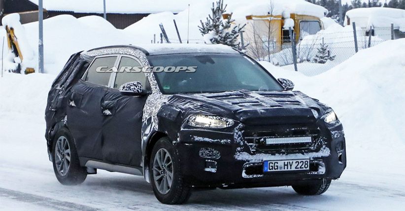 Hyundai Tucson Tertangkap Kamera Mata-Mata Diuji di Atas Salju 