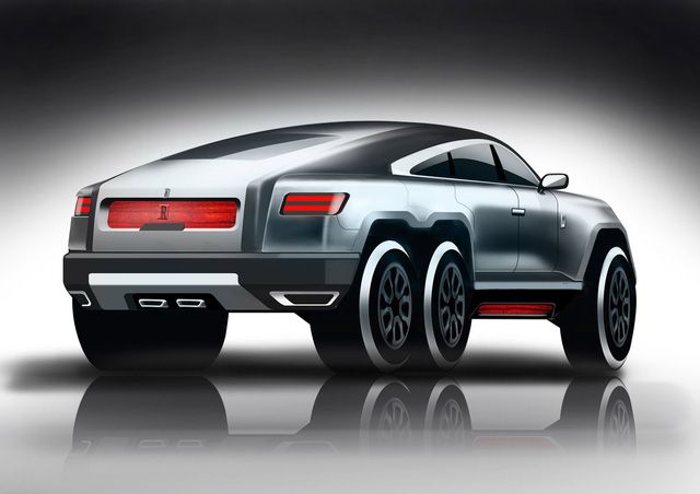 Rolls-Royce Bangun SUV Sangar Beroda Enam