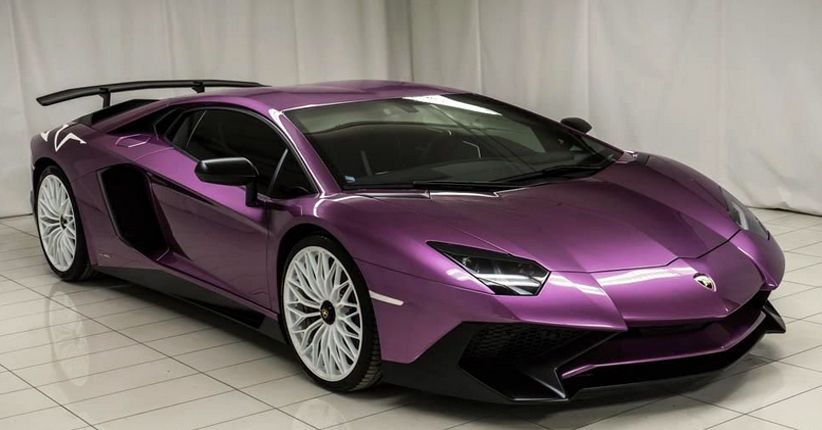 Lamborghini Aventador SV Ungu Dilego Rp11,7 Miliar