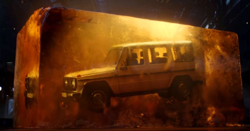 Teaser Mercedes-Benz G-Class Pamer Kekuatan Fisik