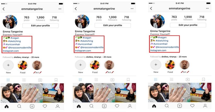 Update, Pengguna Instagram Kini Bisa Tambah Profile Link ke Bio