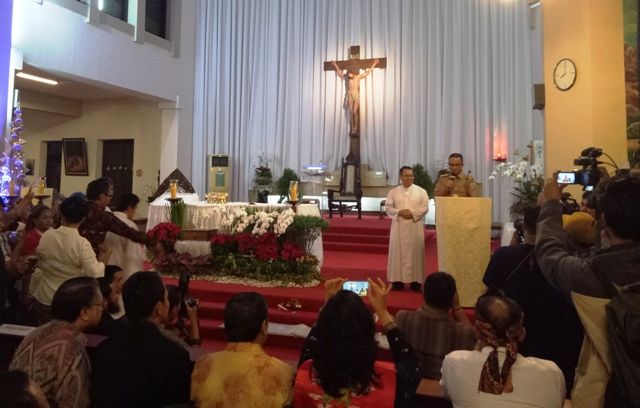 Ucapkan Selamat Natal, Anies Berharap Kedamaian Menyertai Umat 