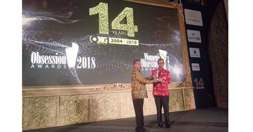 Terima Anugerah Obsession Awards, Anies: Ini untuk Pegawai Pemprov 