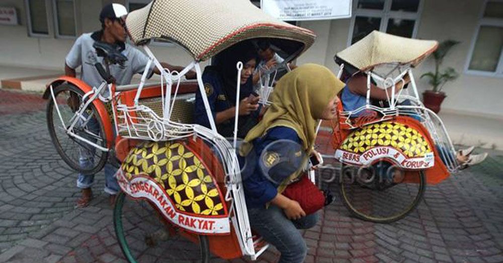 Dirlantas Polda Metro Jaya Minta Pengoperasian Becak Dikaji Ulang