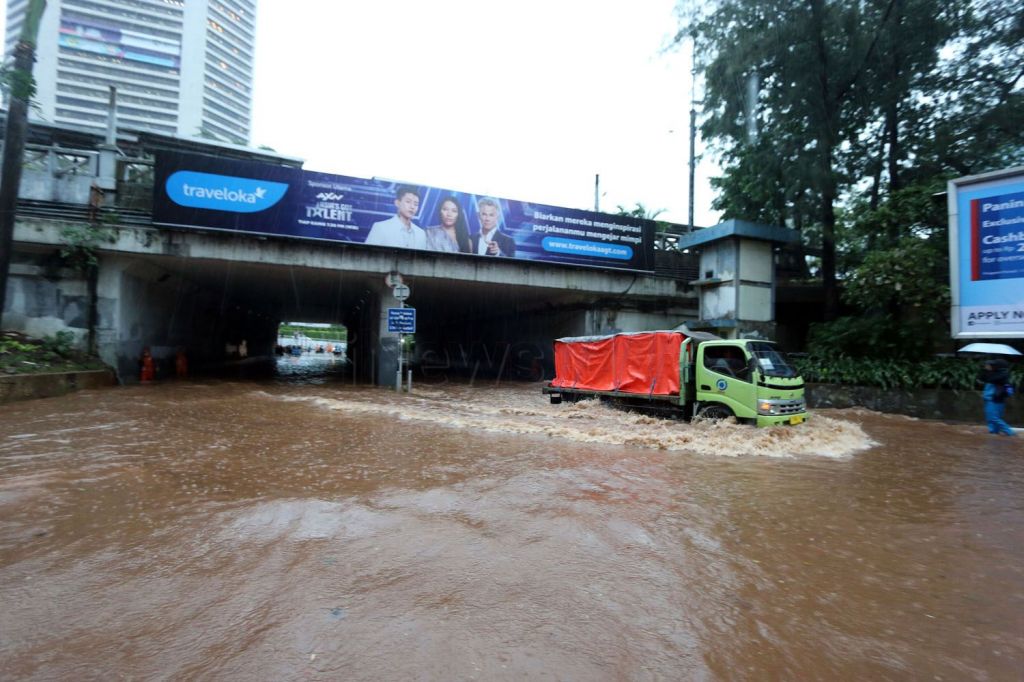 Hujan Lebat, Sebagian Wilayah Jakarta Tergenang Banjir