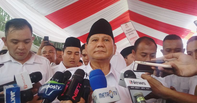 Belum Deklarasi, Gerindra Terima 15 Sosok Cawapres Pendamping Prabowo