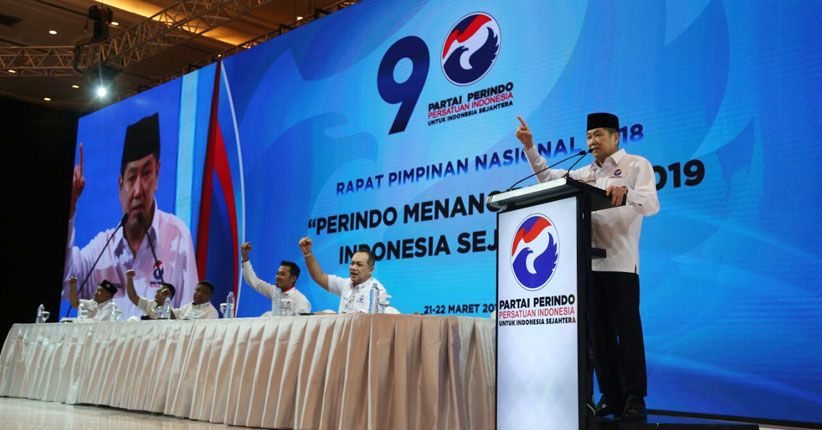 HT Ajak Kader Bulatkan Tekad Menangkan Perindo di Pemilu 2019