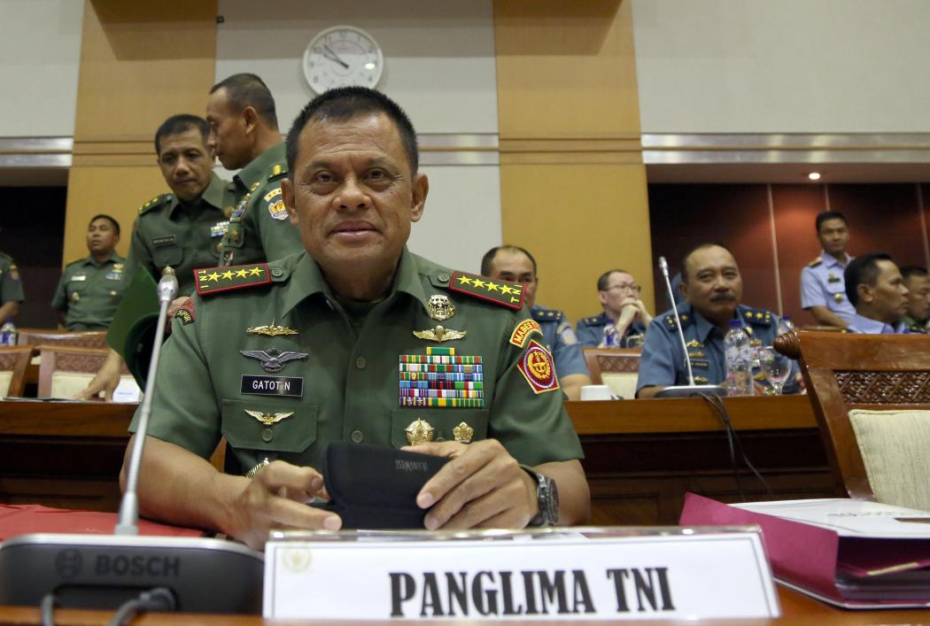 Jelang Pergantian Panglima, Jenderal Gatot Mutasi 85 Perwira Tinggi 