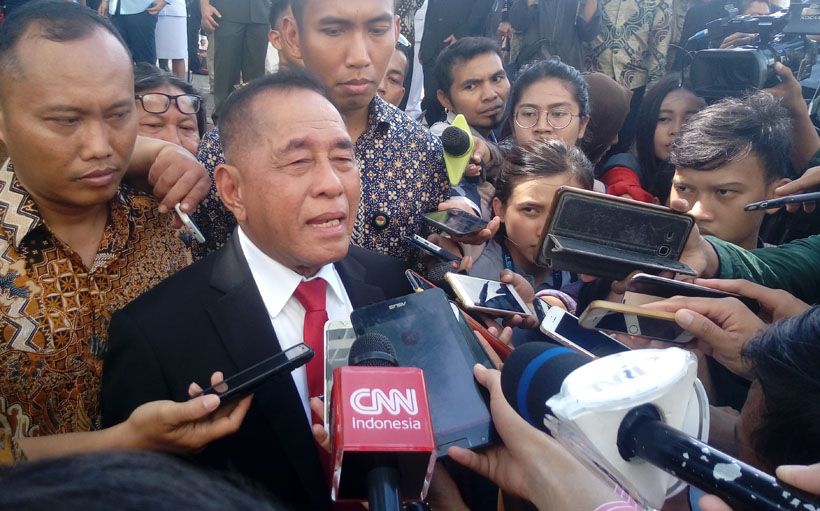 Menhan Minta Marsekal TNI Hadi Tjahjanto Loyal kepada Jokowi