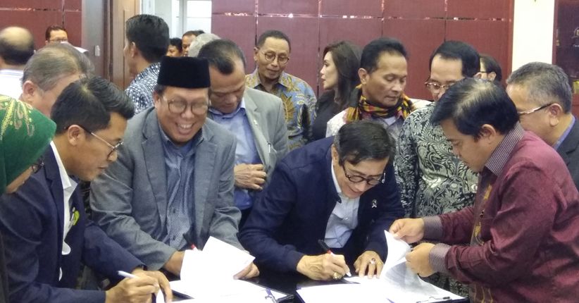 Baleg DPR Sepakat Penambahan Kursi Pimpinan MPR, DPR dan DPD