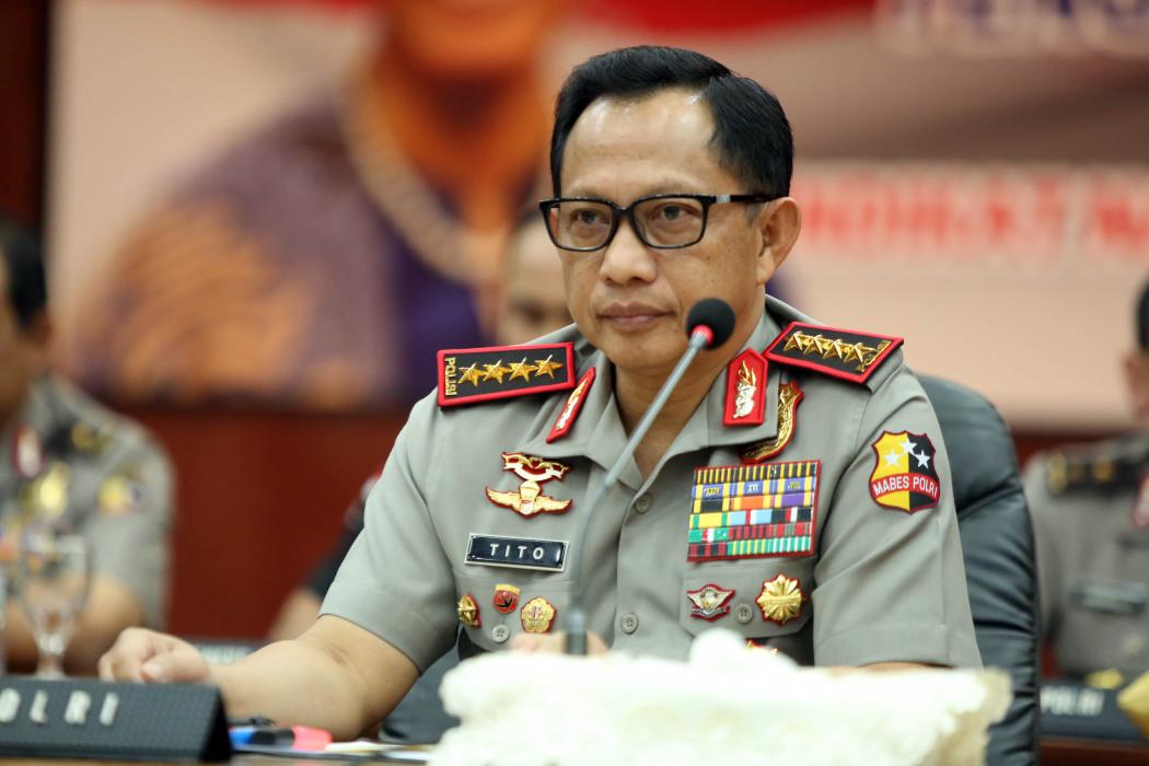 Tito Karnavian Ganti Tiga Kapolda
